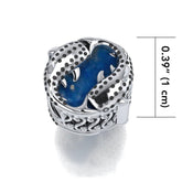 Whale Shark with Enamel Sterling Silver Bead TBD342 - Beads